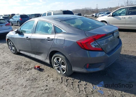 2017 Honda Civic Lx из США, поврежденный, VIN 2HGFC2F5XHH533028